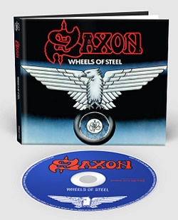 SAXON (UK) / Wheels Of Steel + 8 (2018 reissue digibook)