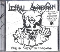 LETHAL AGGRESSION (US) / From The Cunt Of The Fucking Whore