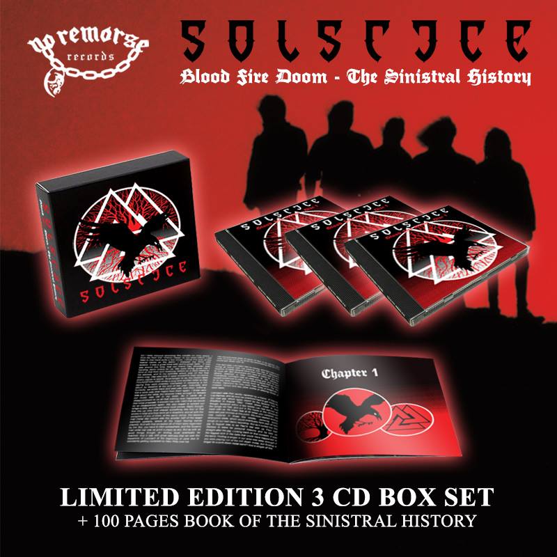 SOLSTICE (UK) / Blood Fire Doom - The Sinistral History (Deluxe 3CD Box Set)