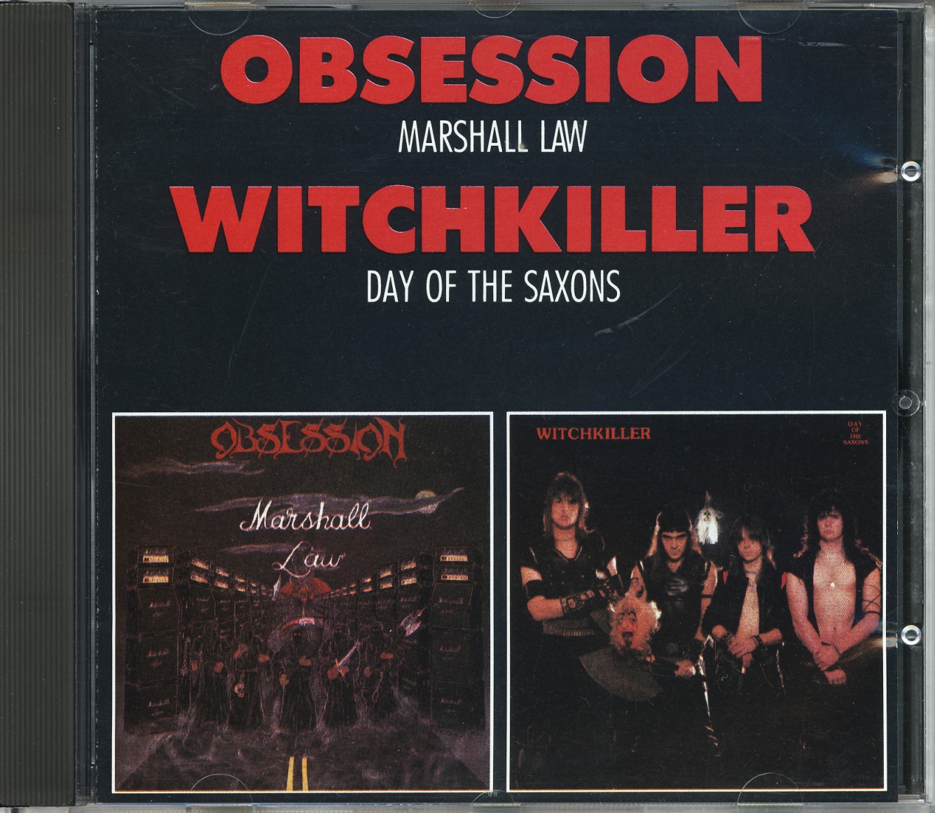 OBSESSION (US) & WITCHKILLER (Canada) / Marshall Law & Day Of The Saxons (USED)