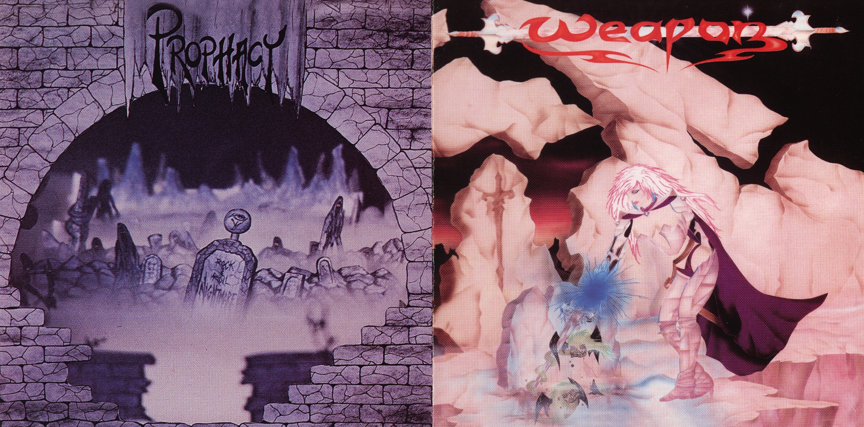 WEAPON (US) & PROPHACY (US) / Weapon & Rock n' Roll Nightmare (collector's item)