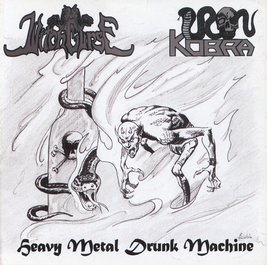 WITCHCURSE (Greece) & IRON KOBRA (Germany) / Heavy Metal Drunk Machine