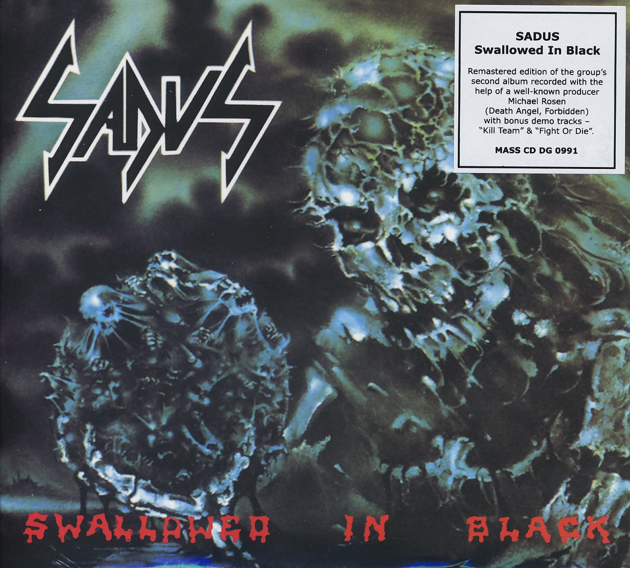 SADUS (US) / Swallowed In Black + 2