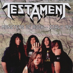 TESTAMENT (US) / Monsters Of Rock - Italy '92 (collector's item)