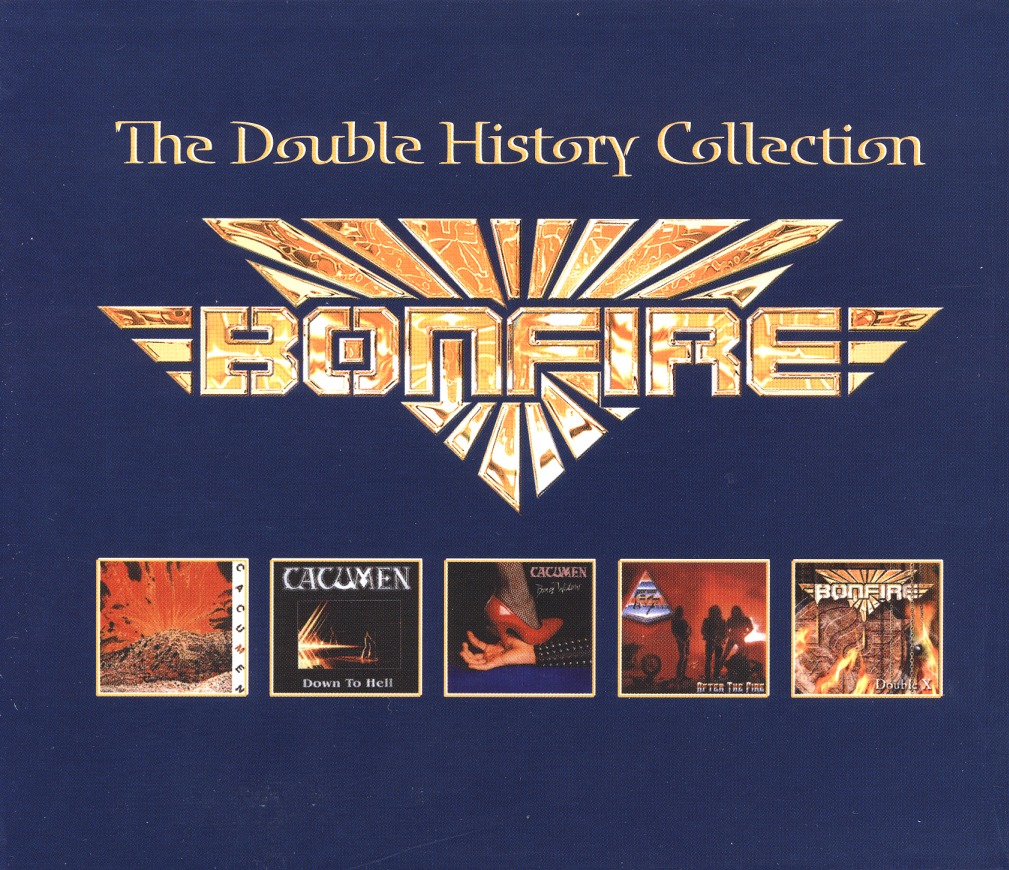 BONFIRE (Germany) / The Double History Collection (5CD box set)