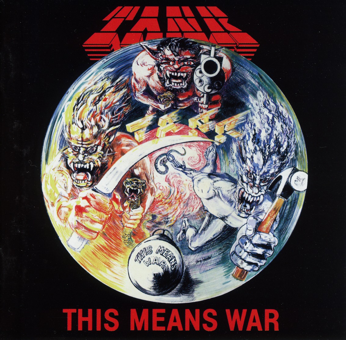 TANK (UK) / This Means War + 1 (Germany edition)
