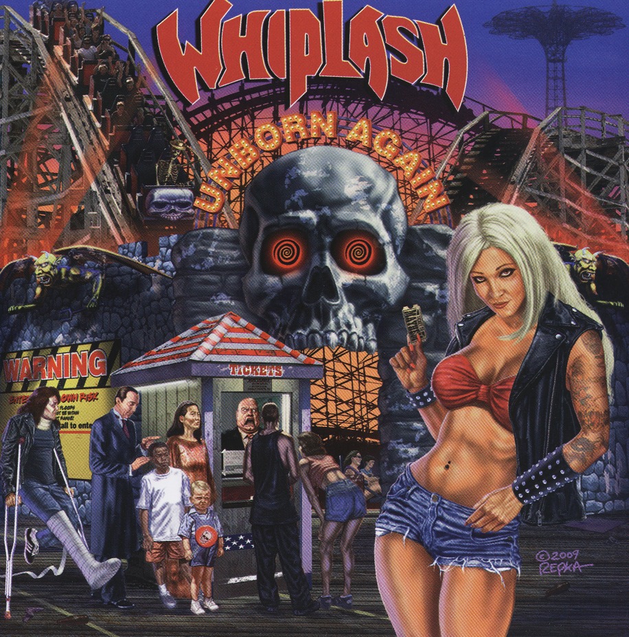 WHIPLASH (US) / Unborn Again (Brazil edition)