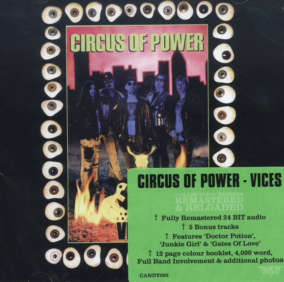 CIRCUS OF POWER / Vices ROCK AVENUE RECORDS ロック・アヴェニュー・レコーズ
