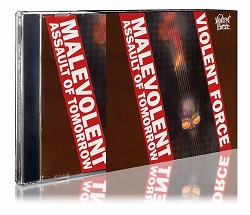 VIOLENT FORCE (Germany) / Malevolent Assault Of Tomorrow (2018 reissue)