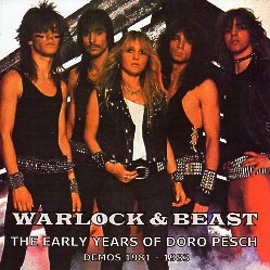 WARLOCK & BEAST (Germany) / The Early Years Of Doro Pesch - Demos 1981 - 1983 (collector's item)