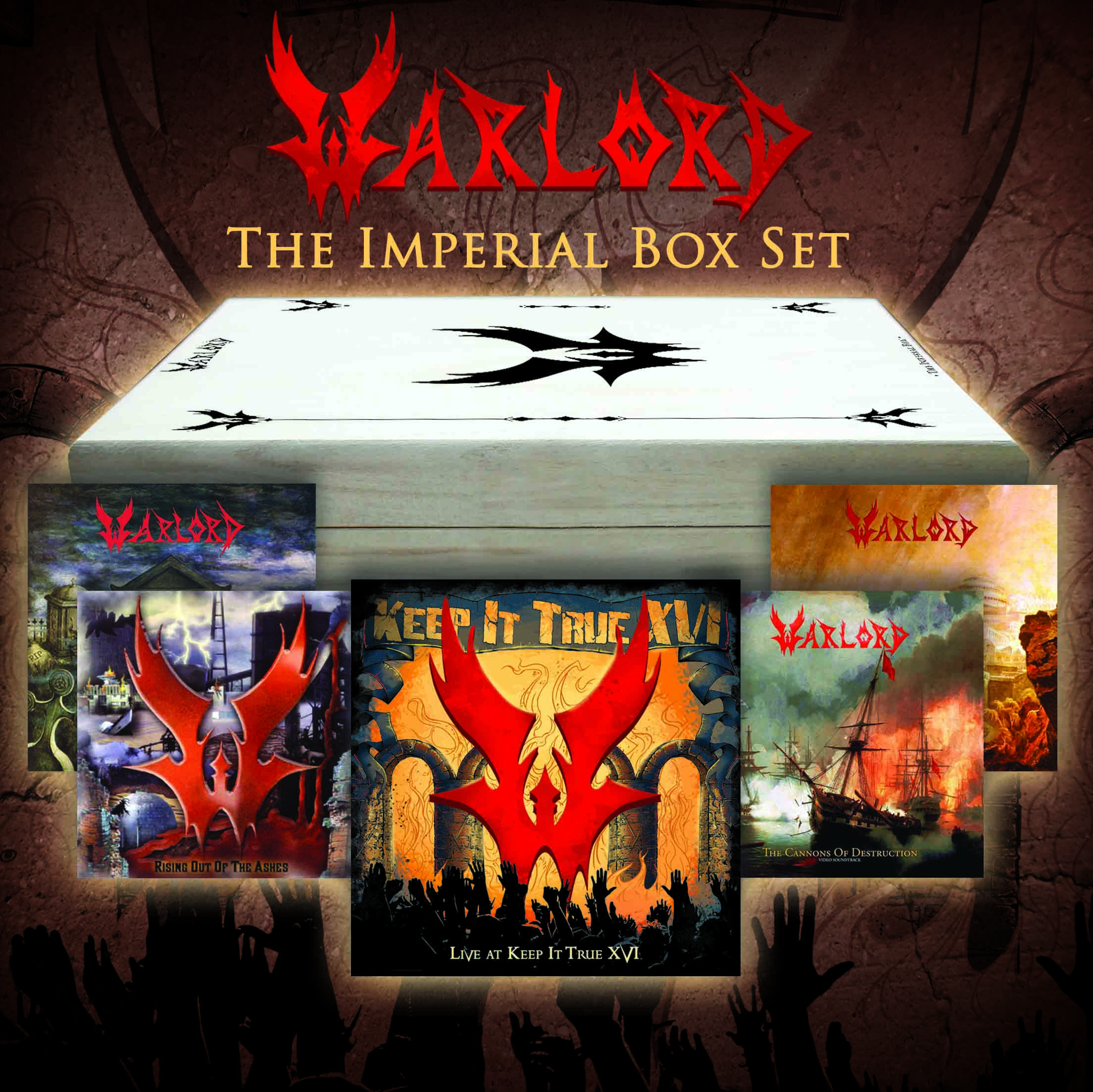 WARLORD (US) / The Imperial Box (Limited deluxe wooden box set)