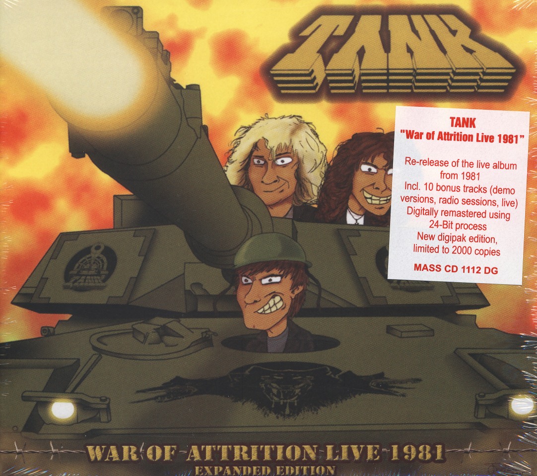 TANK (UK) / War Of Attrition Live 1981 (Expanded Edition)