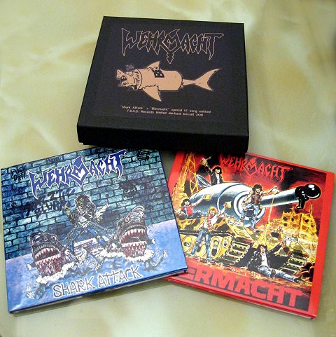 WEHRMACHT(US) / Shark Attack + Biermacht (Limited box set with T-Shirt)