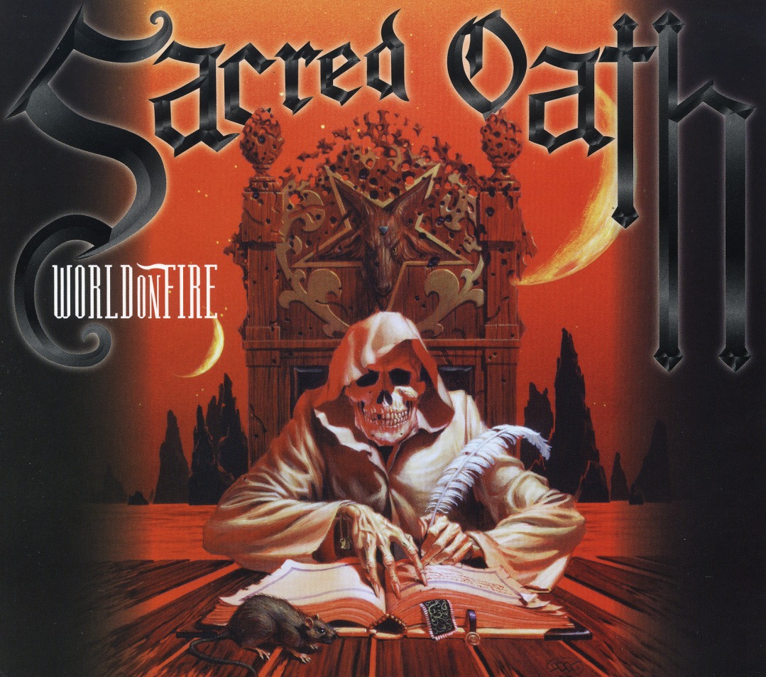 SACRED OATH (US) / World On Fire
