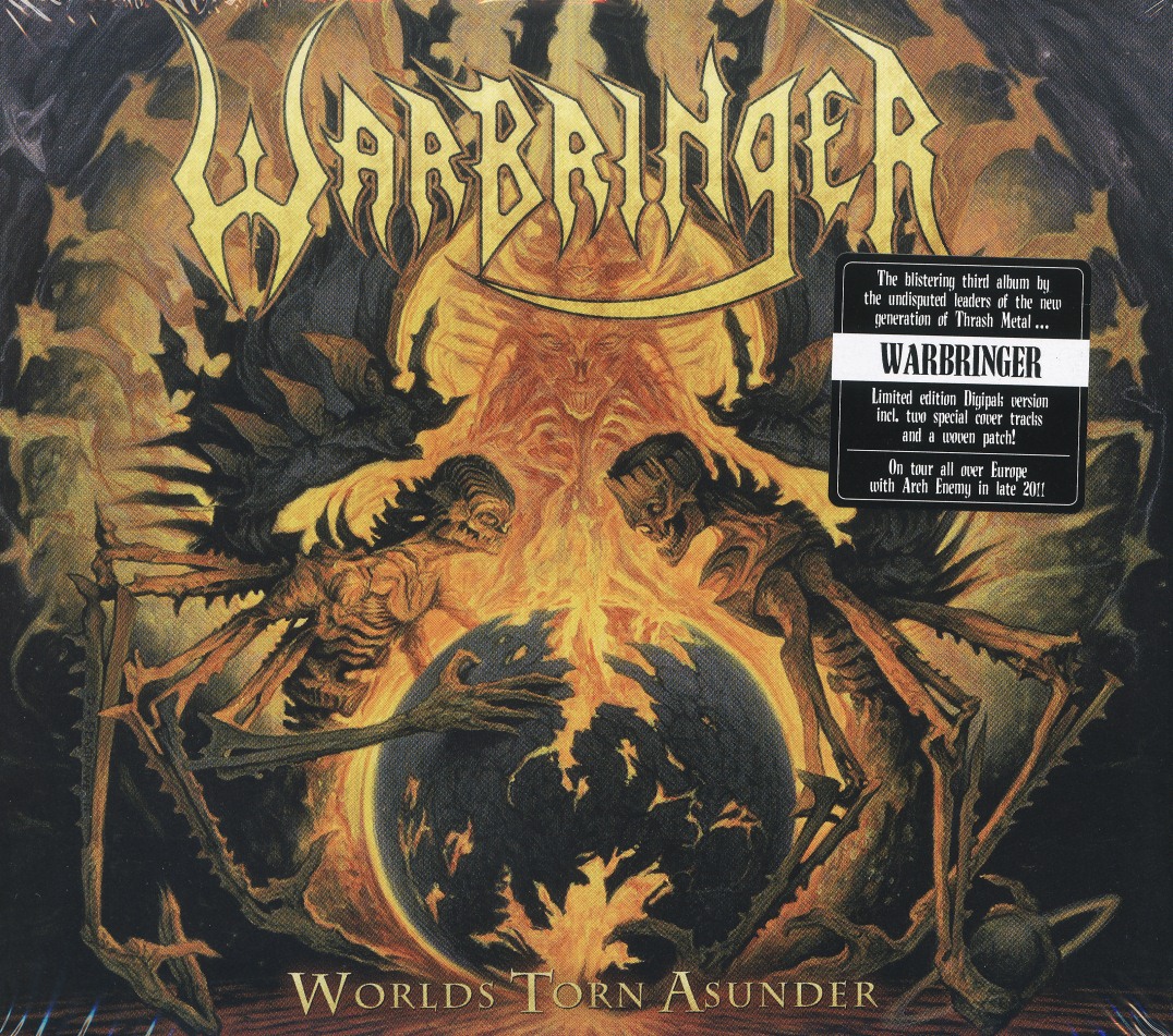 WARBRINGER (US) / Worlds Torn Asunder + 2 (Limited digipak edition with Patch)