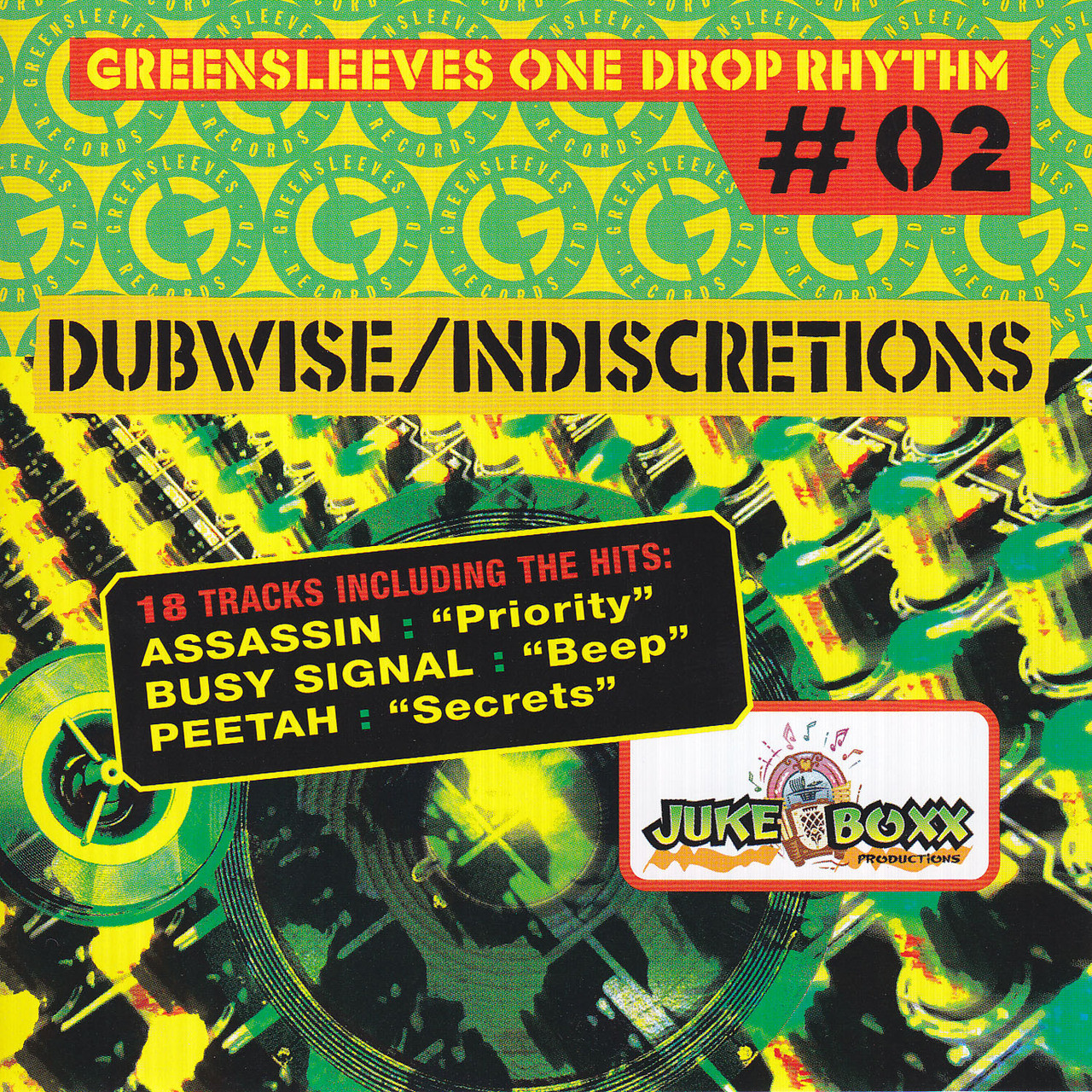 V.A. / GREENSLEEVES ONE DROP RHYTHM # 2 DEBWISE / INDISCRETIONS