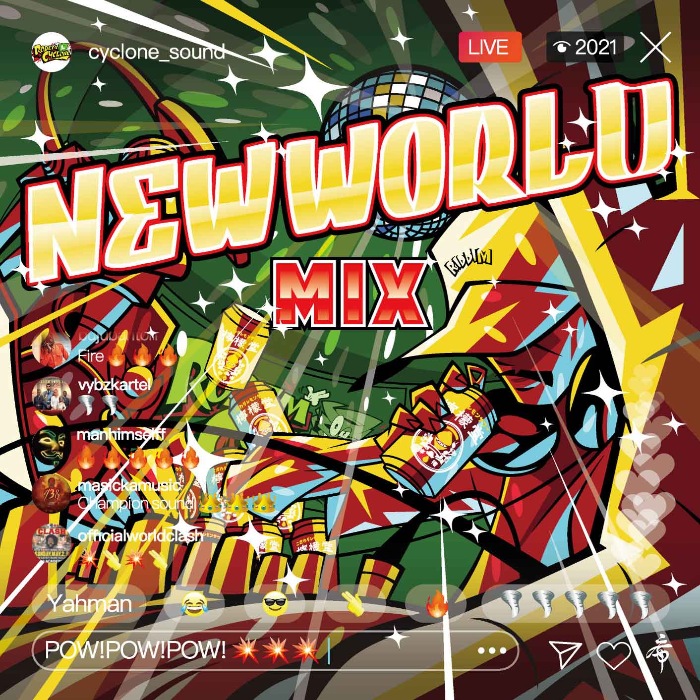 RODEM CYCLONE / NEW WORLD MIX