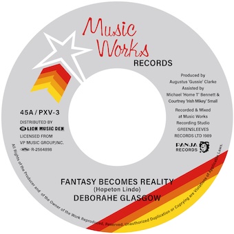 DEBORAHE GLASGOW / Aside FANTASY BECOMES REALITY / Bside THIS LOVE