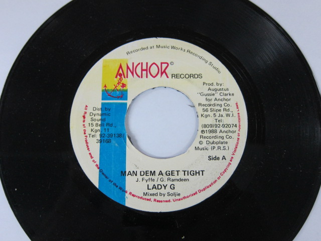 LADY G / MAN THEM A GET TIGHT / TWICE MY AGE RIDDIM / ANCHOR