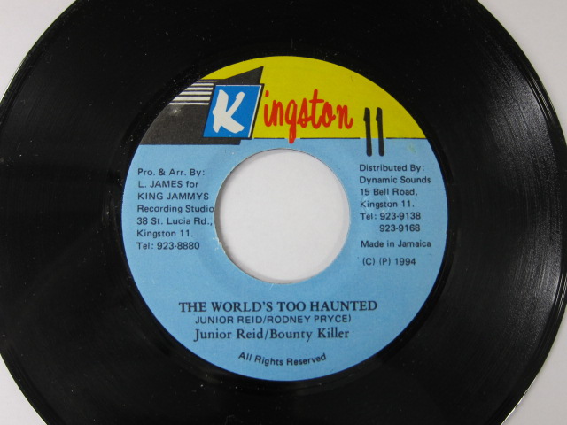 JUNIOR REID & BOUNTY KILLER / THE WORLD'S TOO HAUNTED / SHANK I SHECK RIDDIM / KINGSTON 11