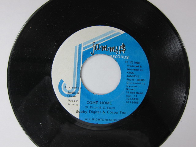 BOBBY DIGITAL & COCOA TEA / COME HOME / JAMMYS