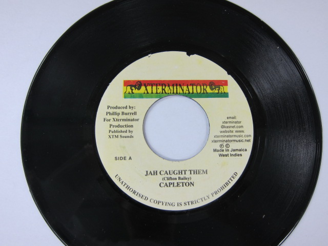CAPLETON / JAH CAUGHT THEM / STEALING STEALING RIDDIM / XTERMINATOR