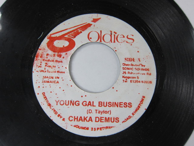 CHAKA DEMUS / YOUNG GAL BUSINESS / MUD UP RIDDIM / SONIC SOUNDS