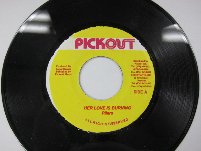 PLIERS / HER LOVE IS BURNING / COVER ME RIDDIM / PICK OUT