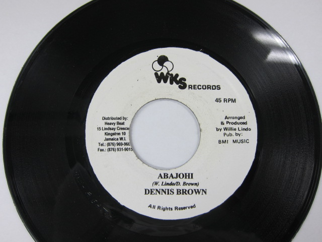 DENNIS BROWN / ABAJOHI / WKS