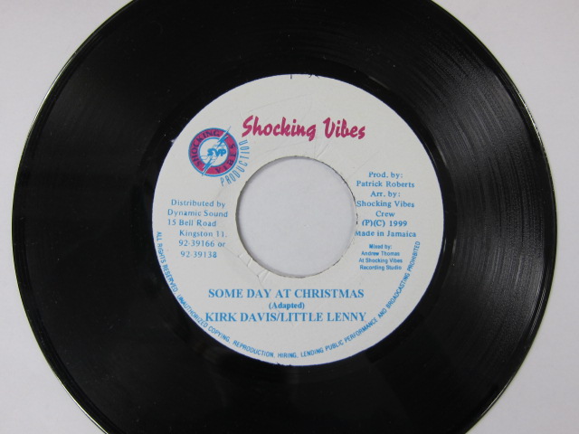 KIRK DAVIS & LITTLE LENNY / SOME DAY AT CHRISTMAS / SHOCKING VIBES