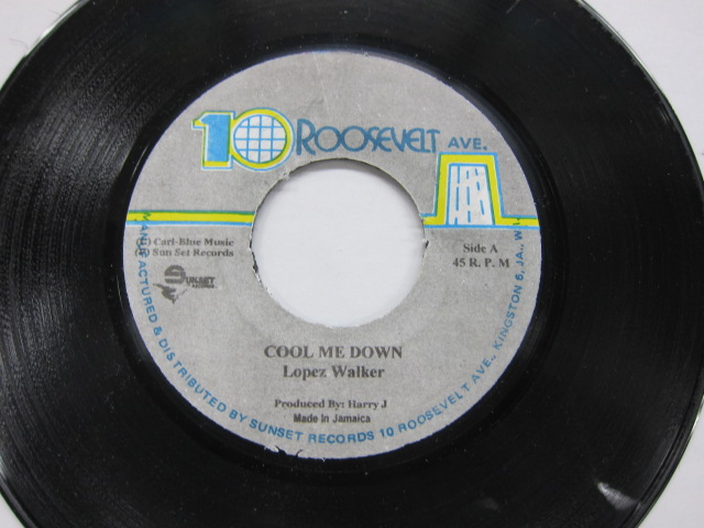 LOPEZ WALKER / COOL ME DOWN / DANCEHALL BUBBLER RIDDIM / 10 ROOSEVELT AVE