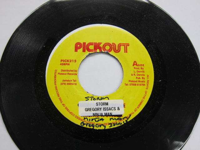 GREGORY ISSACS & NINJA MAN / STORM / PICK OUT