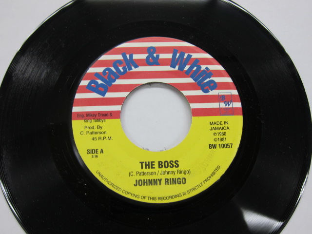 JOHNNY RINGO / THE BOSS / TAXI RIDDIM / BLACK & WHITE