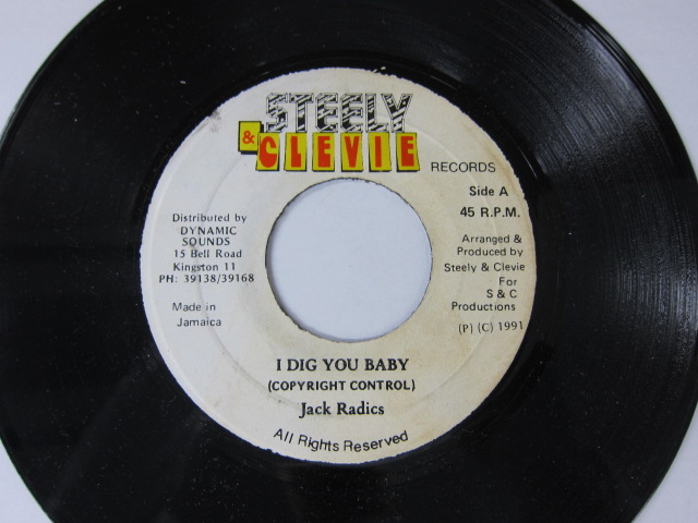 JACK RADICS / I DIG YOU BABY / CONVERSATION RIDDIM / STEELY & CLEVIE