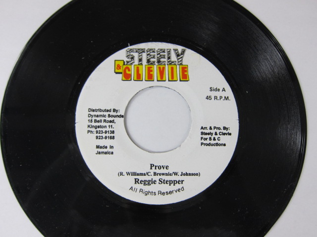 REGGIE STEPPER / PROVE / TOM'S DINER RIDDIM / STEELY & CLEVIE