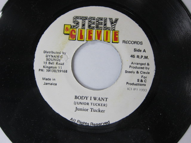 JUNIOR TUCKER / BODY I WANT / LOVE ME FOREVER RIDDIM / STEELY & CLEVIE