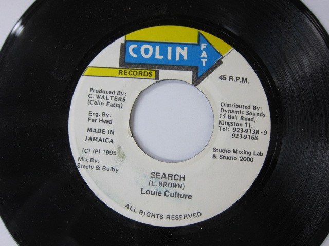 LOUIE CULTURE / SEARCH / VIRGIN GIGGY RIDDIM / COLIN FAT