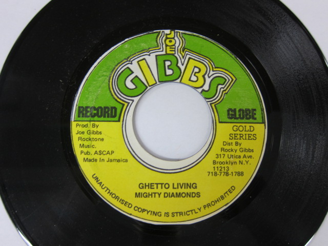 MIGHTY DIAMONDS / GHETTO LIVING / JOE GIBBS