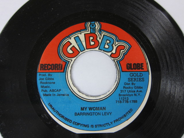 BARRINGTON LEVY / MY WOMAN / JOE GIBBS