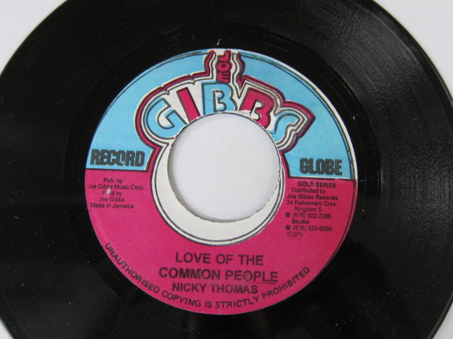 NICKY THOMAS / LOVE OF THE COMMON PEOPLE / JOE GIBBS
