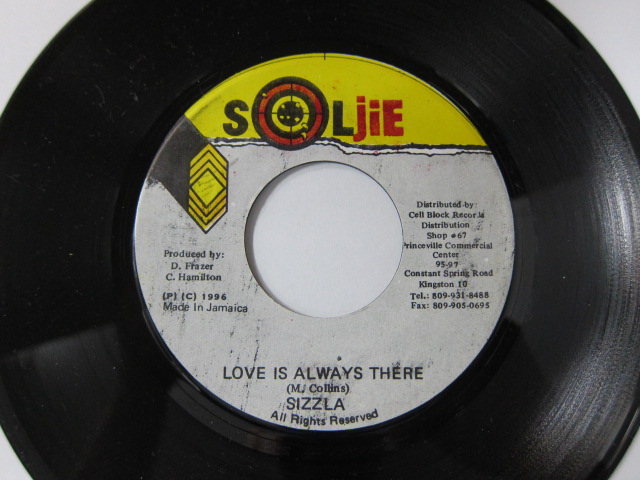 SIZZLA / LOVE IS ALWAYS THERE / KOLOKO RIDDIM / SOLJIE