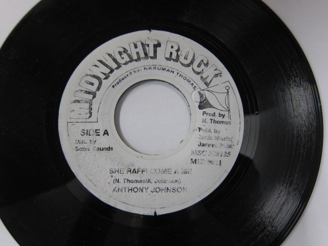 ANTHONY JOHNSON / SHE HAFFI COME A ME / KUTCHIE / FULL UP RIDDIM / MIDNIGHT ROCK