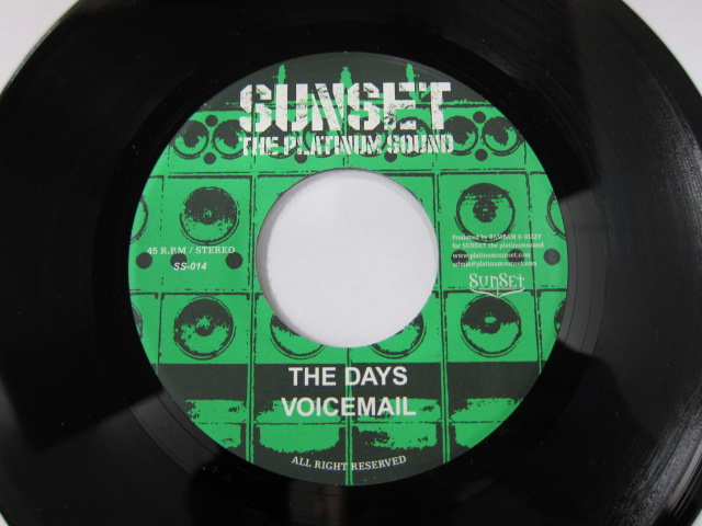 VOICE MAIL / THE DAYS / STROLLING RIDDIM / SUNSET THE PLATINUM SOUND