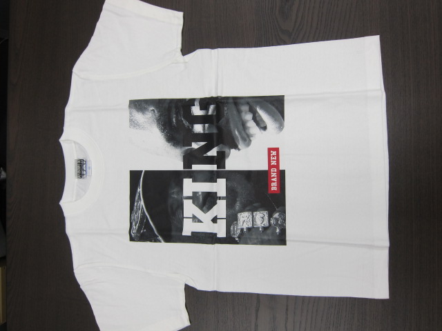 Description Tシャツ KING 白(XL)