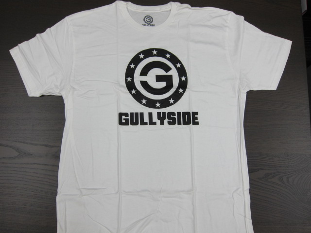 GULLY SIDE T-SHIRTS （WHITE × BLACK） XLサイズ