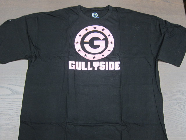 GULLY SIDE T-SHIRTS （BLACK × PINK） 2XLサイズ