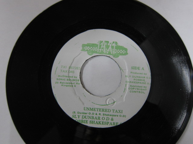 SLY DUNBAR & ROBBIE SHAKESPARE / UNMETERED TAXI / TAXI RIDDIM / TAXI