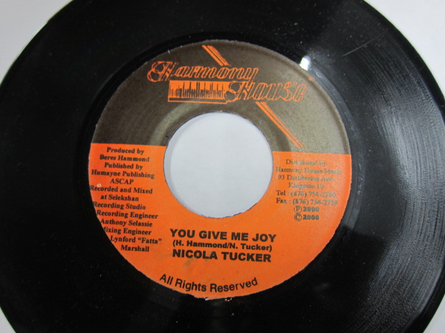 NICOLA TUCKER / YOU GIVE ME JOY / HARMONY HOUSE