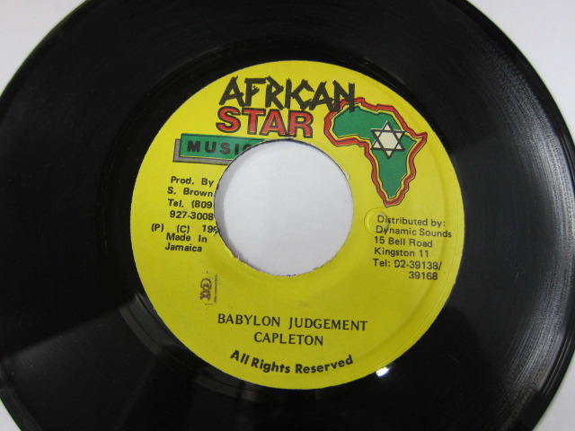 CAPLETON / BABYLON JUDGEMENT / AFRICAN STAR