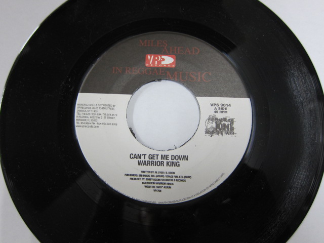 WARRIOR KING / Aside CAN'T GET ME DOWN Bside MEDITATION / V.P.RECORDS